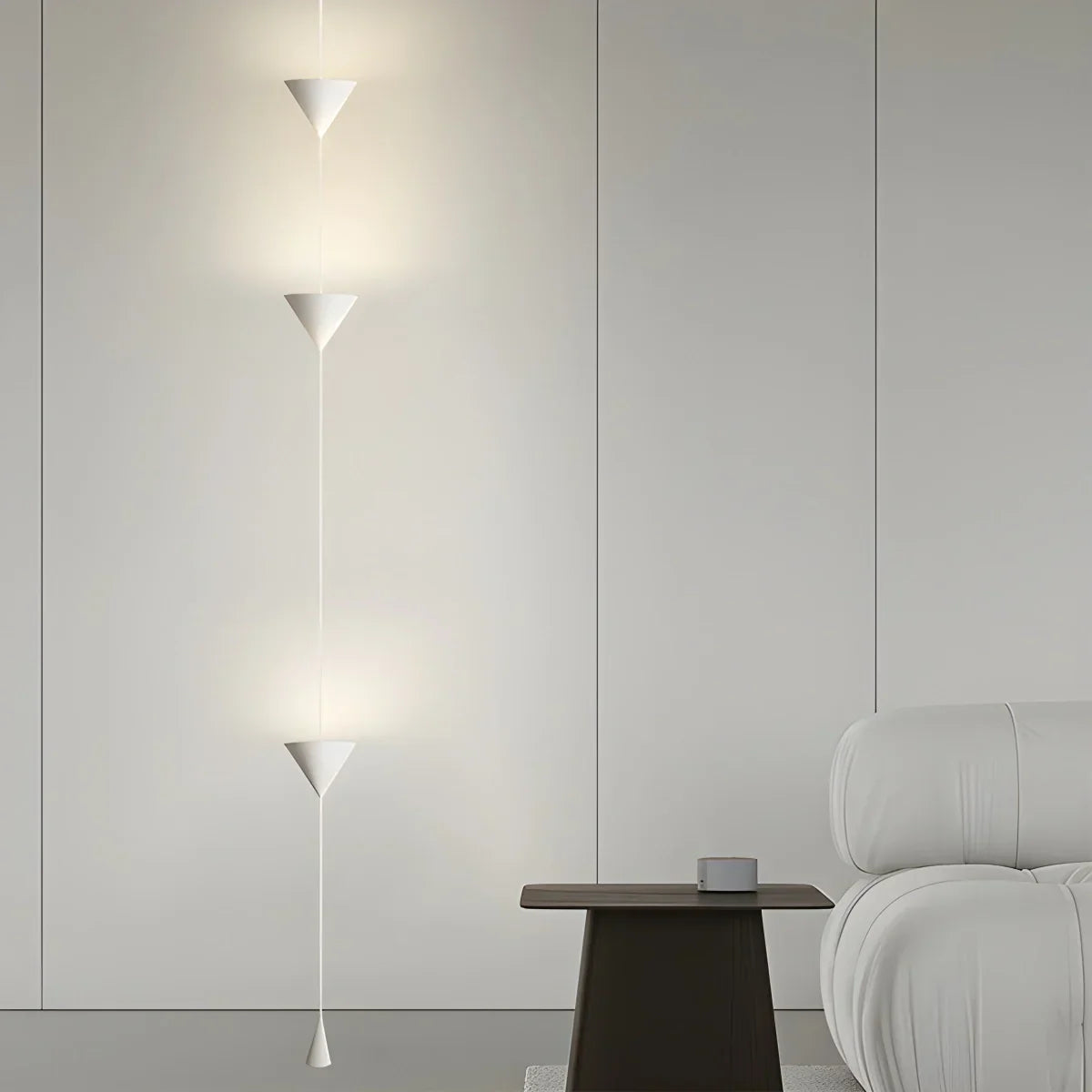 Floor To Ceiling Lamp Iron Acrylic LED 3.5 m Living Room Bedroom Minimalist Accent Lighting | Thomler