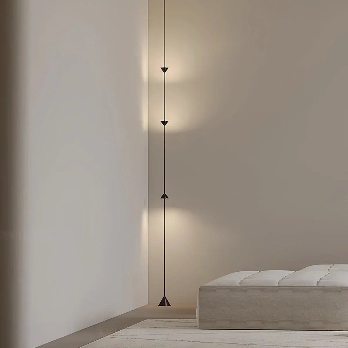 Floor To Ceiling Lamp Iron Acrylic Adjustable 350.0 cm Warm LED Living Room Bedroom Home Office Accent Lighting | Thomler