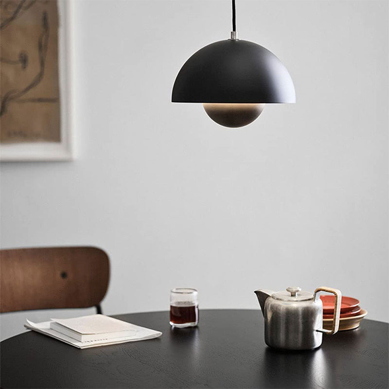 Pendant Light Metal Flowerpot Shade 23.0 cm Multi Colour Dining Room Kitchen Island Hanging Ceiling Lamp Adjustable Cable E26 | Thomler