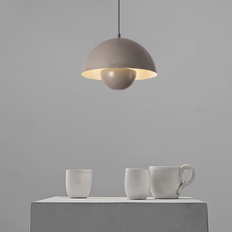 Pendant Light Metal Flowerpot Shade 23.0 cm Multi Colour Dining Room Kitchen Island Hanging Ceiling Lamp Adjustable Cable E26 | Thomler