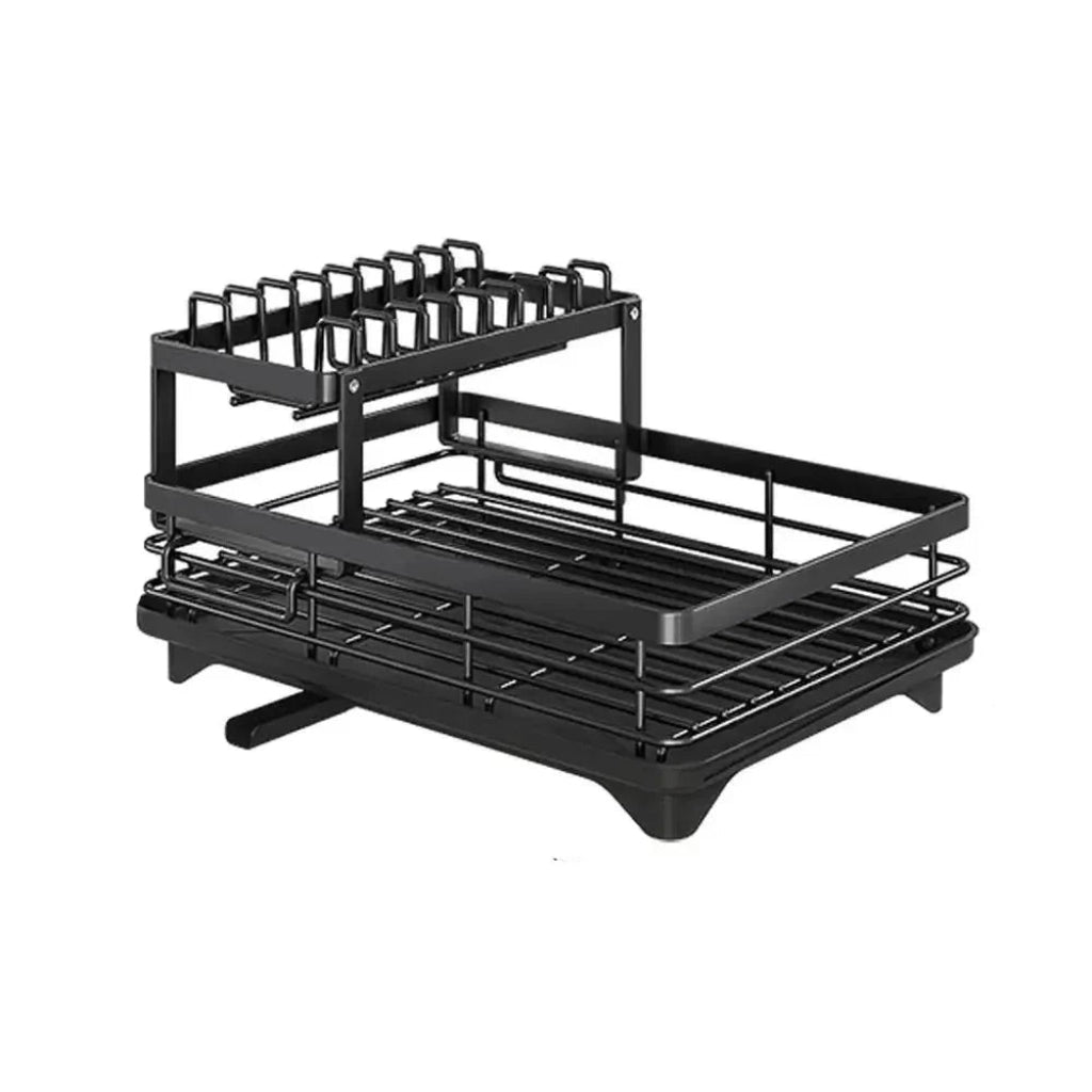 Collapsible Stainless Steel Dish Drying Rack – Space-Saving Sink Organizer for Kitchen Countertops | Thomler