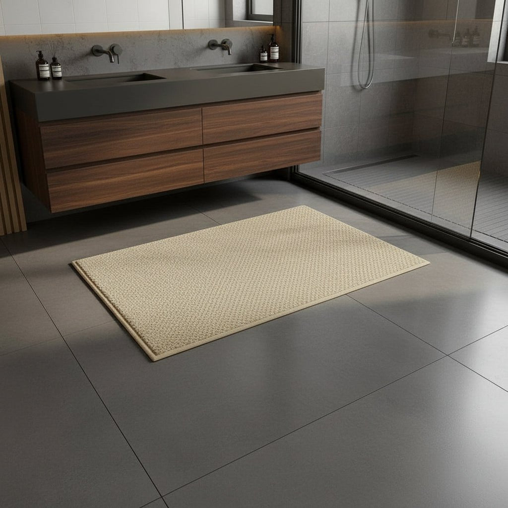 Doormat Absorbent Fast-Drying 50.0–80.0 cm Entrance Hallway Terrace Indoor Outdoor Floor Mat Grey Beige Coffee | Thomler