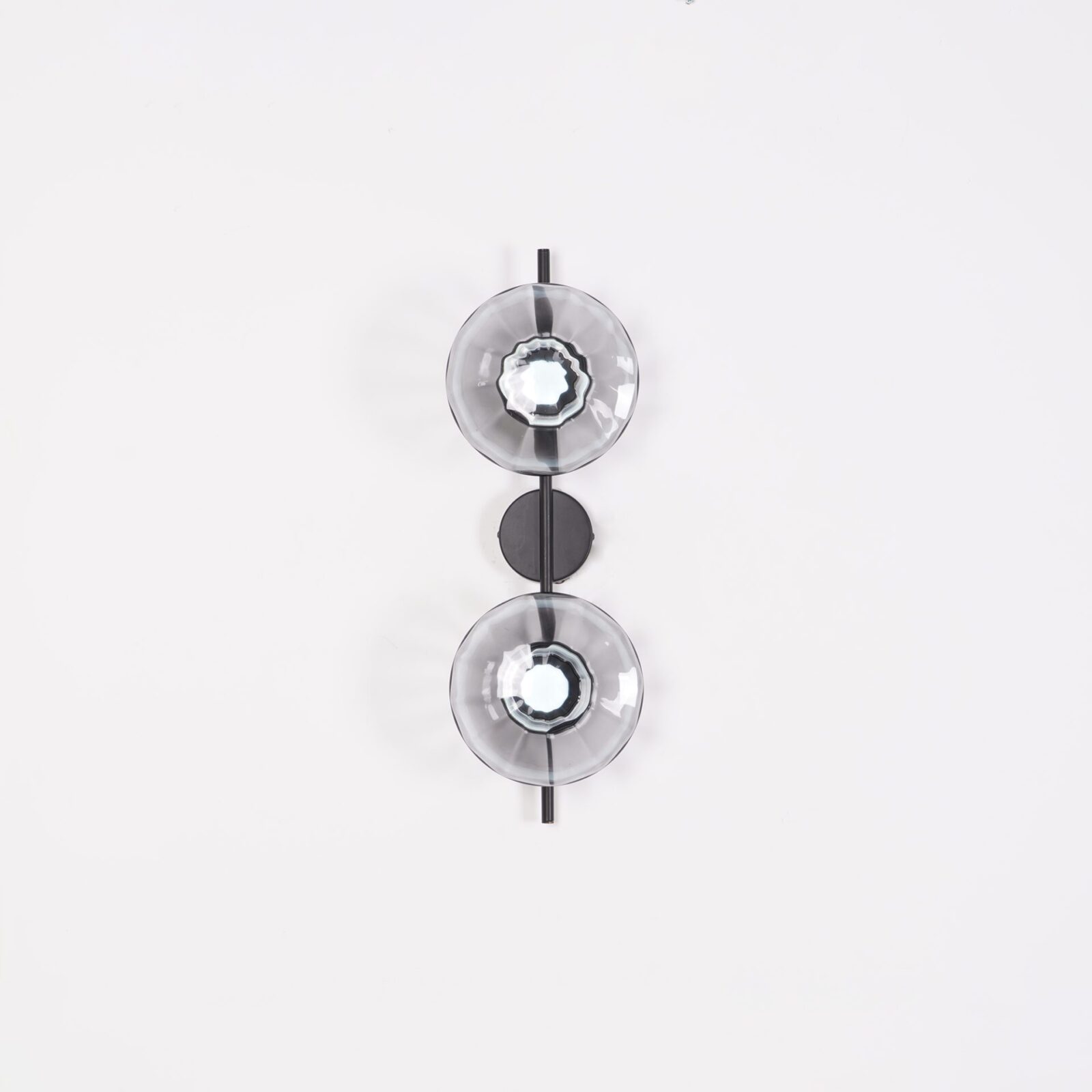 Wall Lamp Glass 7.9 in LED Black Or Gold Bedroom Hallway Decorative Modern Sconce Lighting Fixture | Thomler