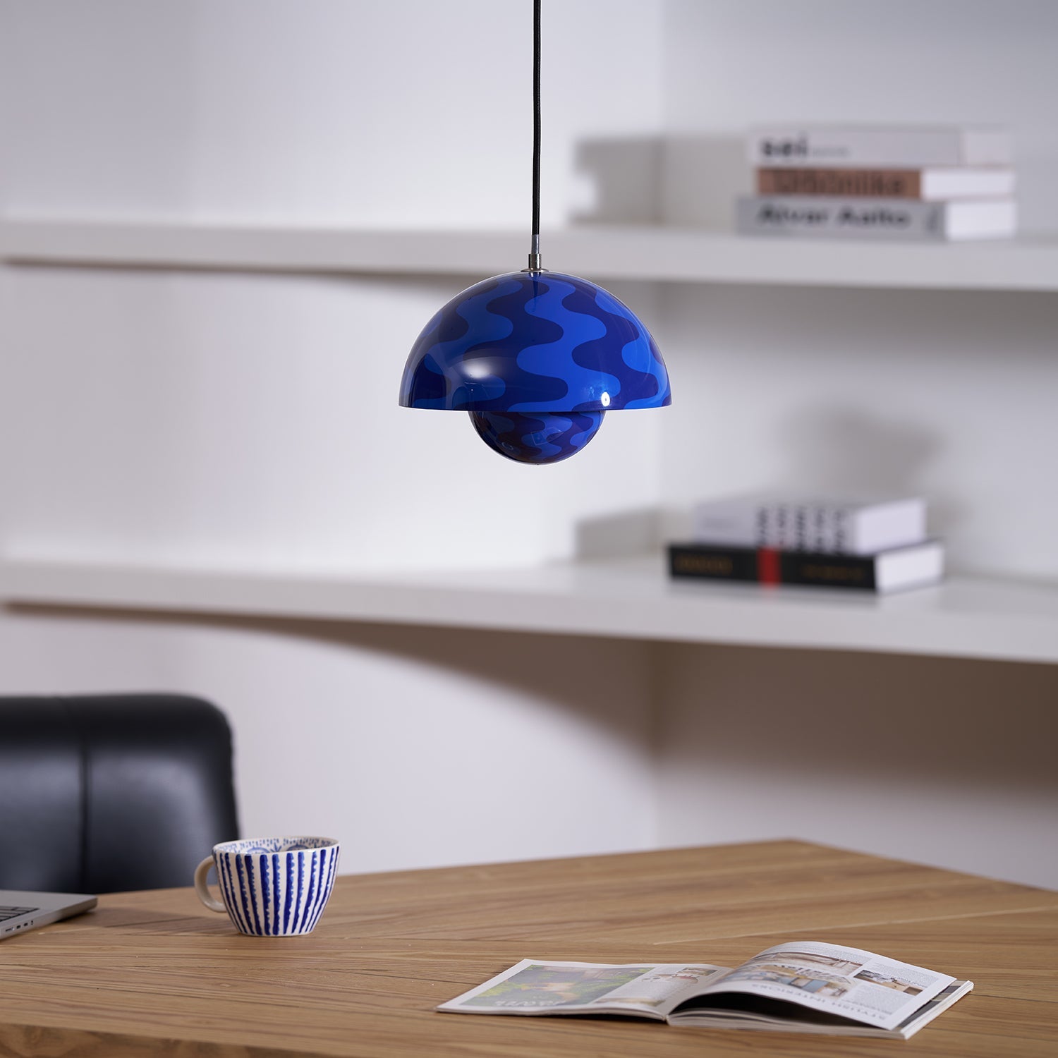 Pendant Light Aluminum 9.1 in Ceiling Lamp Matte Finish Dining Room Kitchen Hanging Light | Thomler