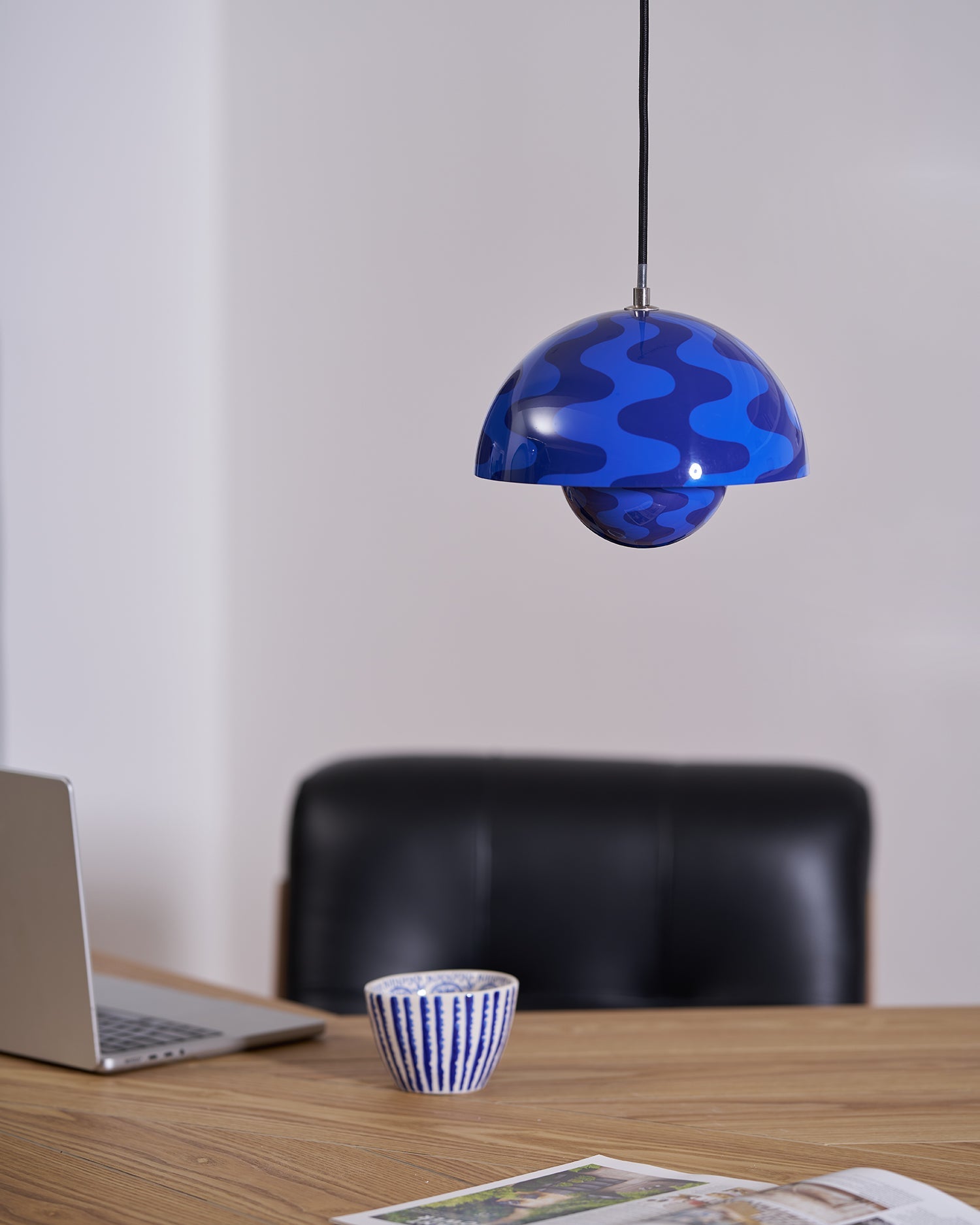 Pendant Light Aluminum 9.1 in Ceiling Lamp Matte Finish Dining Room Kitchen Hanging Light | Thomler