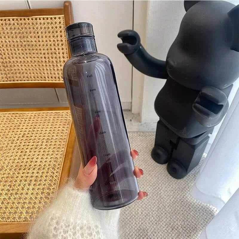 Timed Hydration Bottle with Hour Markers for Fitness & Daily Goals 17-24 oz BPA-Free | Thomler