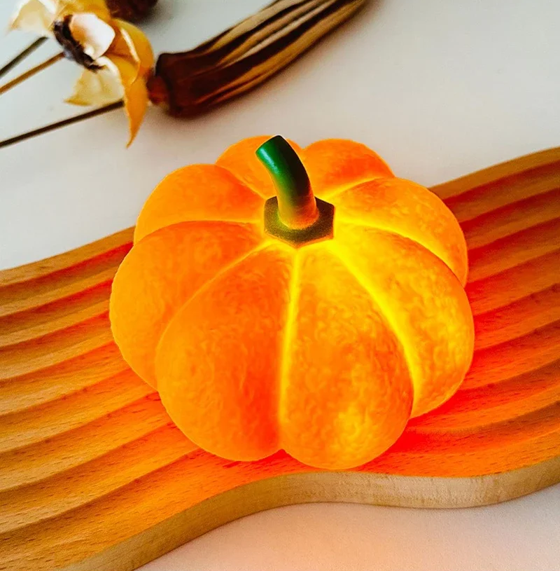 Battery-Powered Jack-o'-Lantern LED Light for Kids' Rooms, Party Décor & Seasonal Home Accents | Thomler