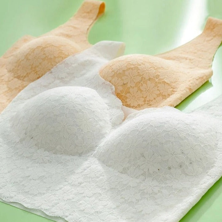 Wireless Pull-On Lift Bra with Wide Straps for Everyday Comfort & Back Support | Thomler