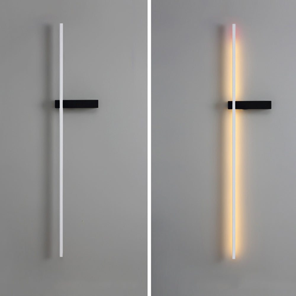 Dual-Tone Linear LED Wall Sconce – Modern Metal & Acrylic Light for Dining Rooms, Living Rooms & Home Offices | Thomler