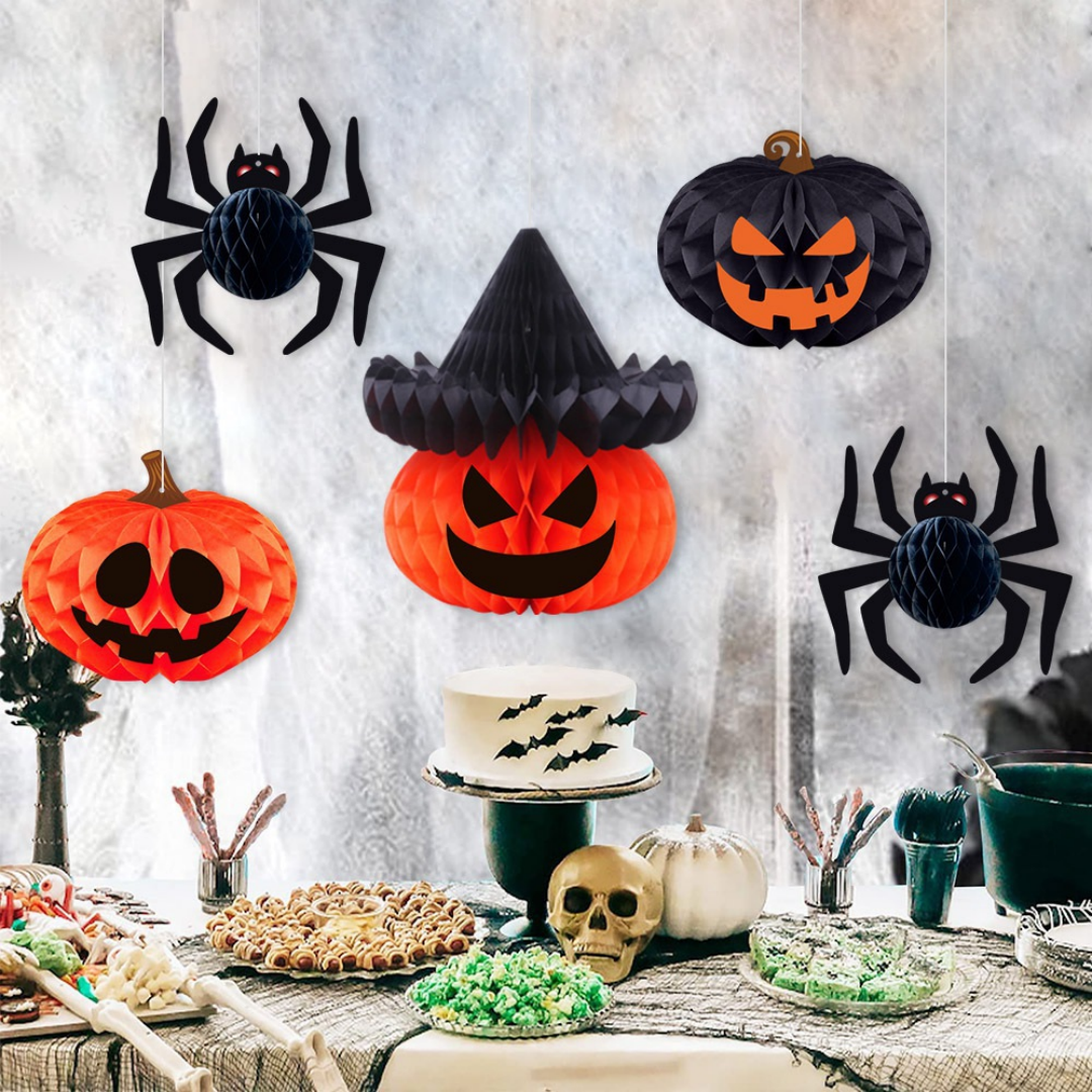 Suspended Halloween Figure – Collapsible Hanging Ornament for Seasonal Decor, Party Styling & Festival Ambiance | Thomler