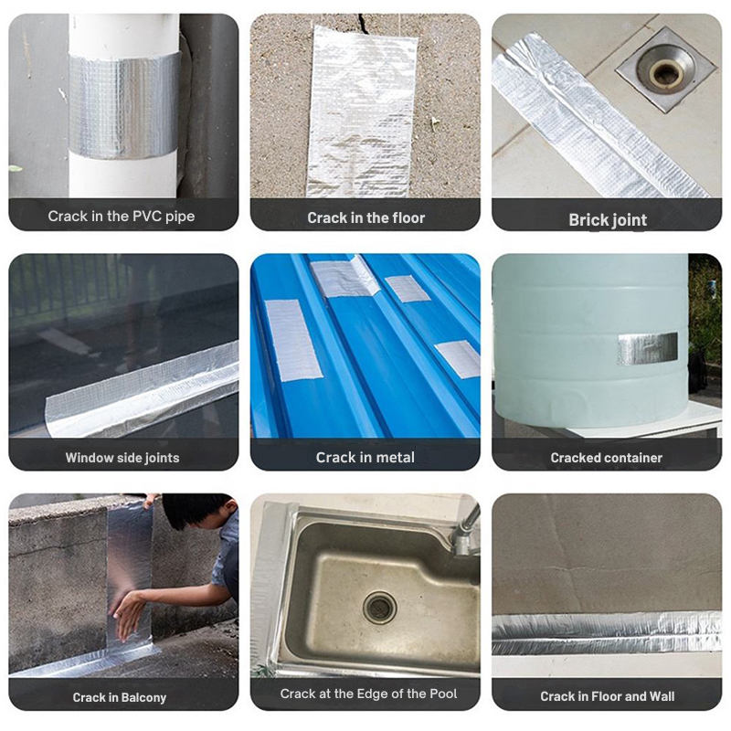 Waterproof Repair Tape for Pipes Leaks Cracks Roofs Multi-Surface Adhesive Flexible Indoor Outdoor Use DIY Home Garage Workshop Construction | Thomler