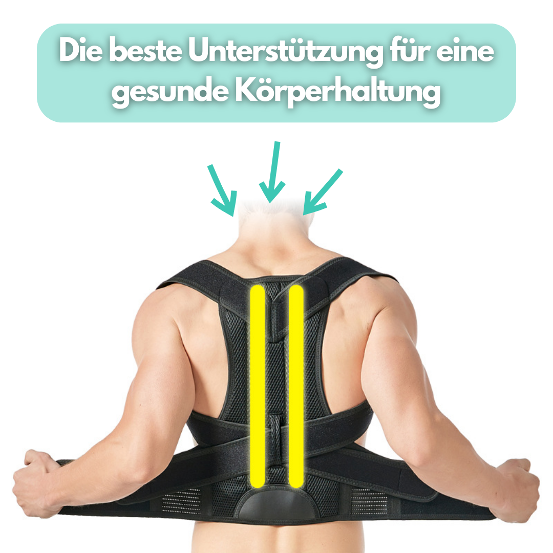 Adjustable Posture Corrector Brace for Upper Back & Shoulder Support – Breathable Design for Men & Women, Hidden Under Clothes, Helps Alignm | Thomler