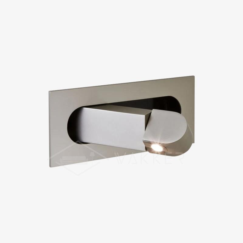 Adjustable LED Bedside Reading Light Wall Mount with Push Button Control – Space-Saving Swing Arm Design in Multiple Finishes | Thomler