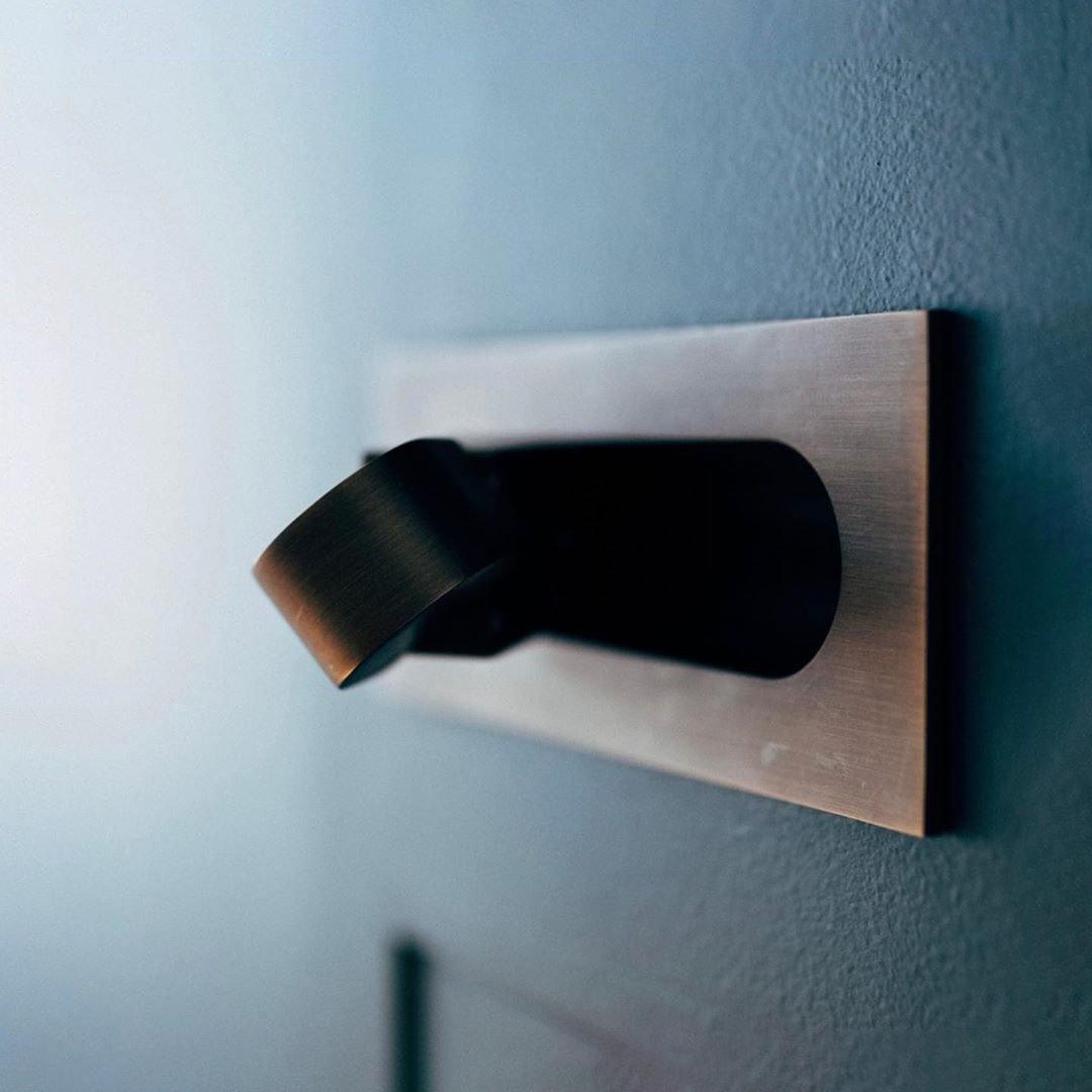 Adjustable LED Bedside Reading Light Wall Mount with Push Button Control – Space-Saving Swing Arm Design in Multiple Finishes | Thomler