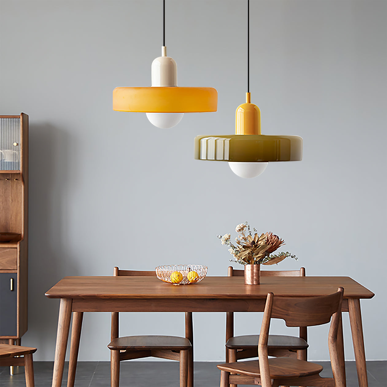 Ceiling Light Glass 9.8 in Ambient Indoor LED Dining Room Living Room Fixture | Thomler