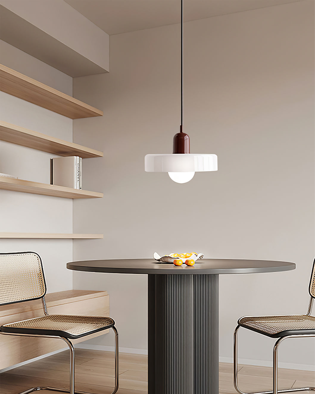 Ceiling Light Glass 9.8 in Ambient Indoor LED Dining Room Living Room Fixture | Thomler