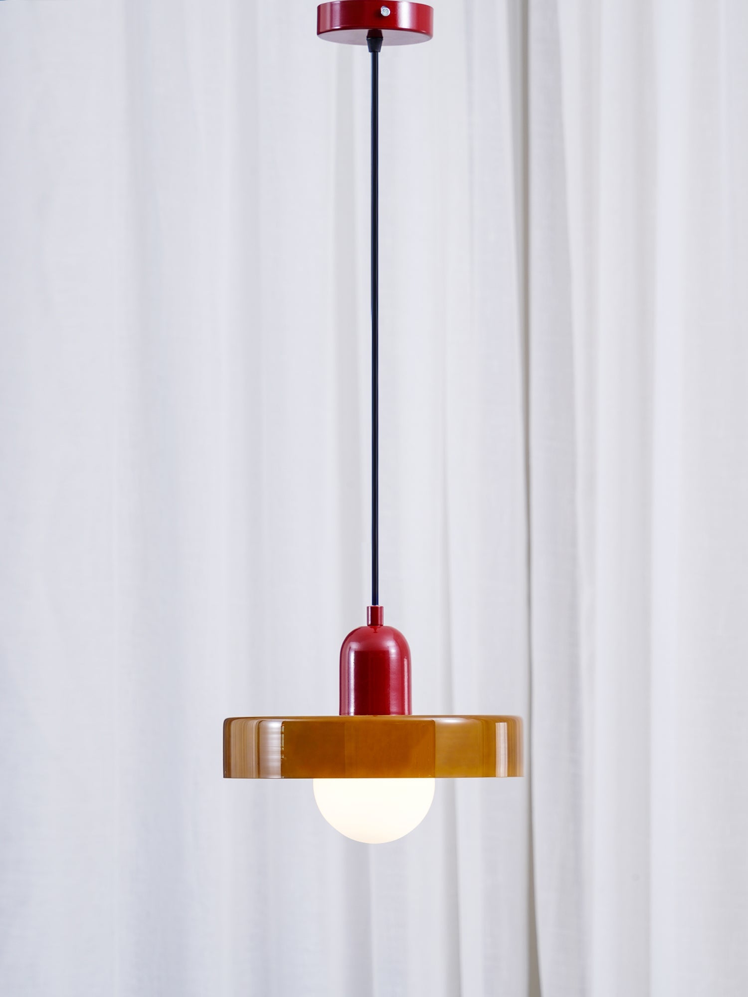 Ceiling Light Glass 9.8 in Ambient Indoor LED Dining Room Living Room Fixture | Thomler