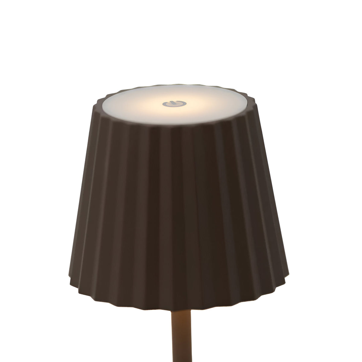 Rechargeable LED Table Lamp with Touch Dimmer for Living Room, Bedroom & Patio | Portable Battery-Powered Desk Light | Wireless Accent | Thomler