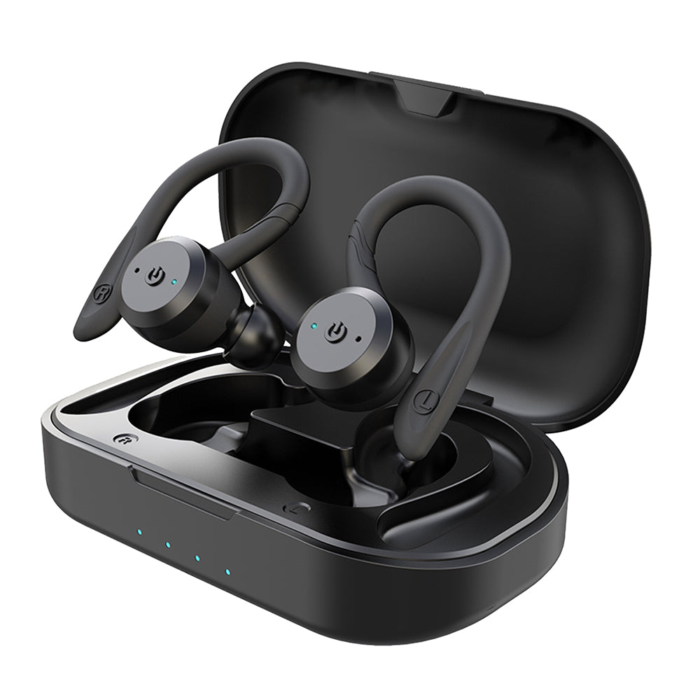 Waterproof Wireless Earbuds for Swimming & Running, 20-Hour Battery, IPX7 Sport Headphones with Bluetooth 5.0, Secure-Fit Earphones for | Thomler
