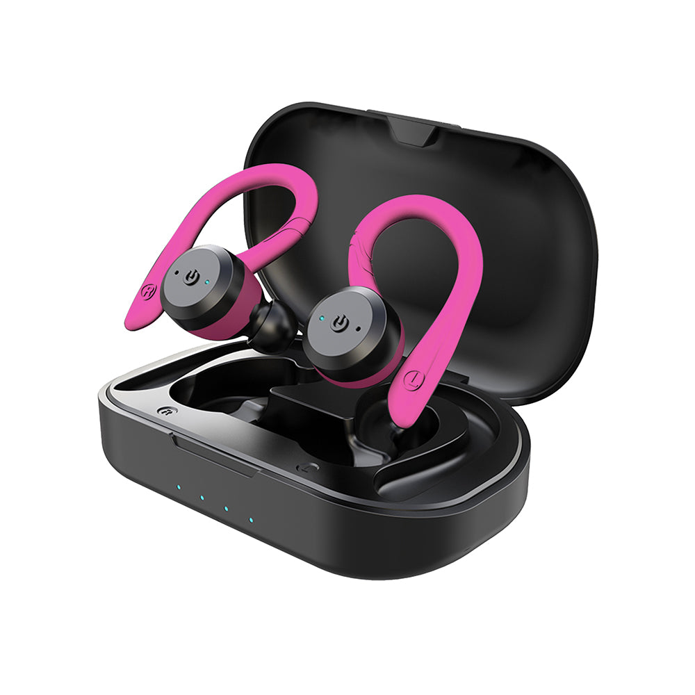 Waterproof Wireless Earbuds for Swimming & Running, 20-Hour Battery, IPX7 Sport Headphones with Bluetooth 5.0, Secure-Fit Earphones for | Thomler