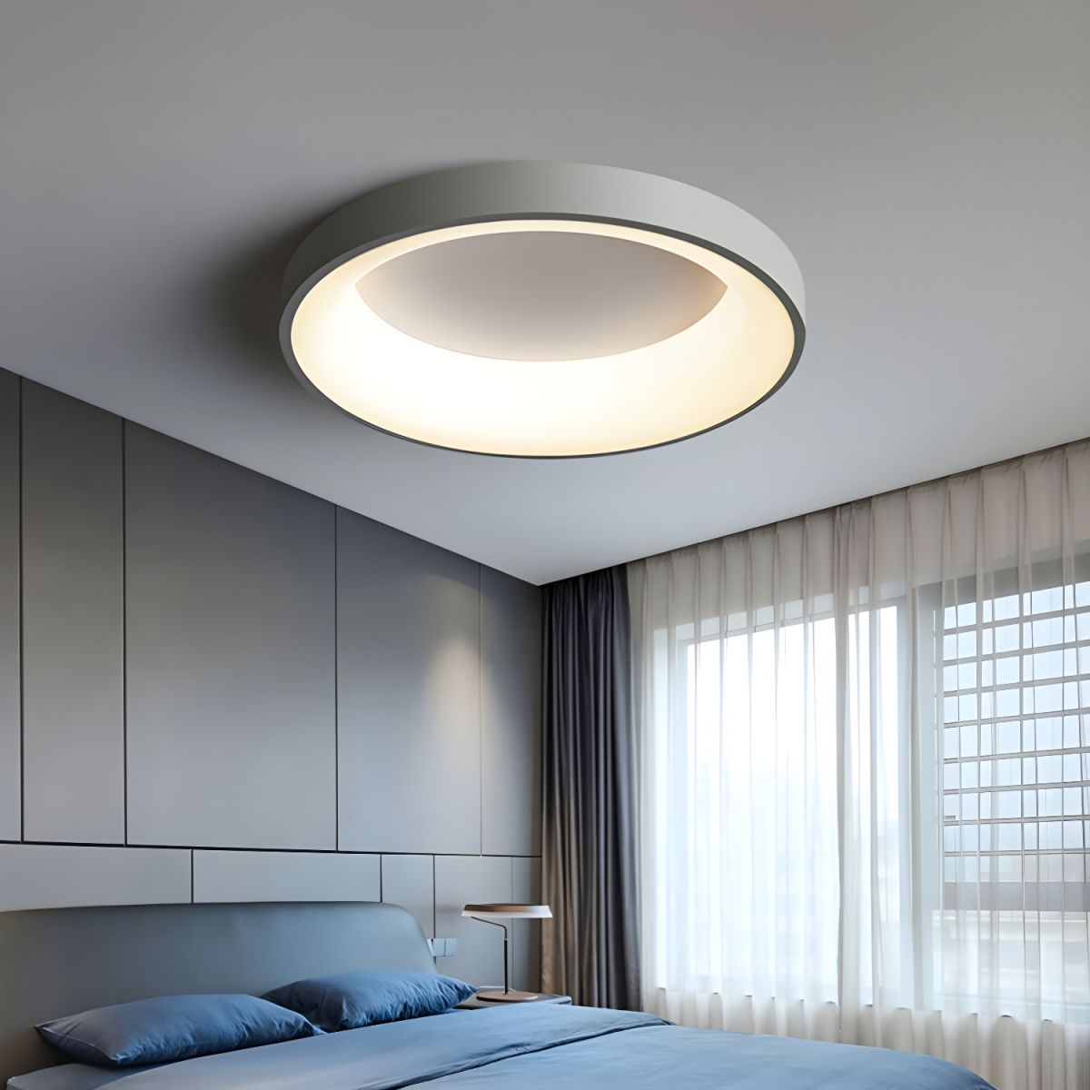 Ceiling Light Iron Acrylic LED 220–240V Round Low Ceiling Bedroom Hallway Flush Mount Living Room Lighting | Thomler