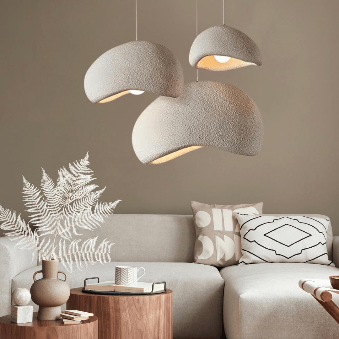 Pendant Light Polystyrene E27 Adjustable 120.0 cm White Dining Room Kitchen Hanging Ceiling Lamp Dimmable Modern | Thomler