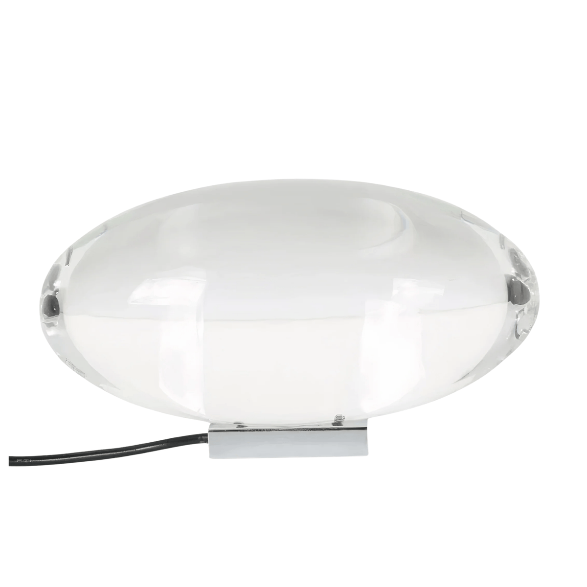 LED Crystal Accent Lamp with Color Filters – Polished Chrome Desk Light for Bedroom & Office | Thomler