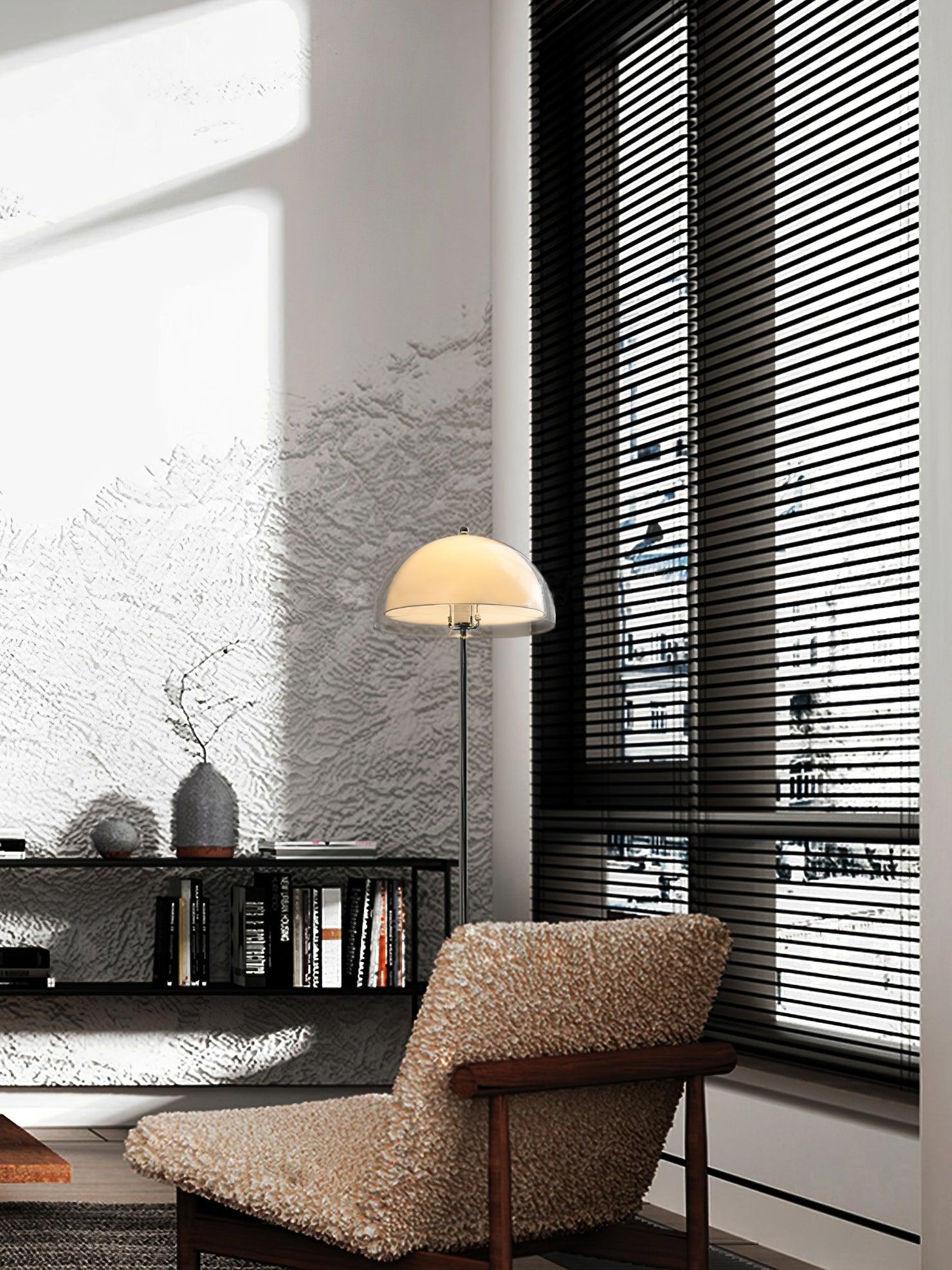 Floor Lamp Metal 61 in Double Layer Acrylic Shade Adjustable Living Room Bedroom Lighting | Thomler