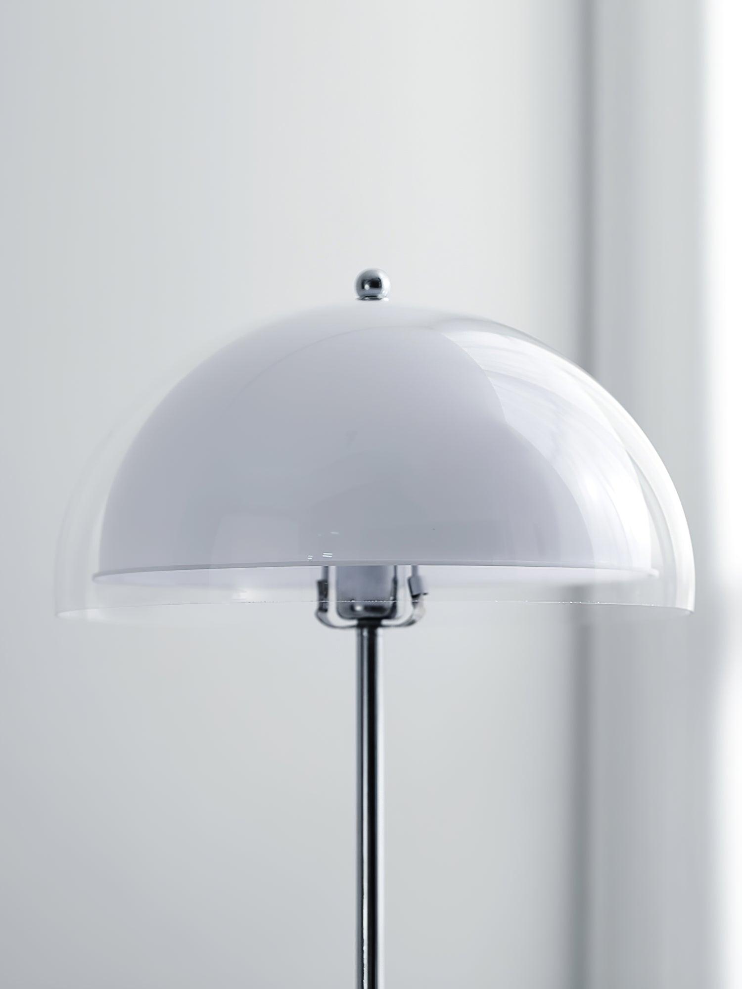 Floor Lamp Metal 61 in Double Layer Acrylic Shade Adjustable Living Room Bedroom Lighting | Thomler