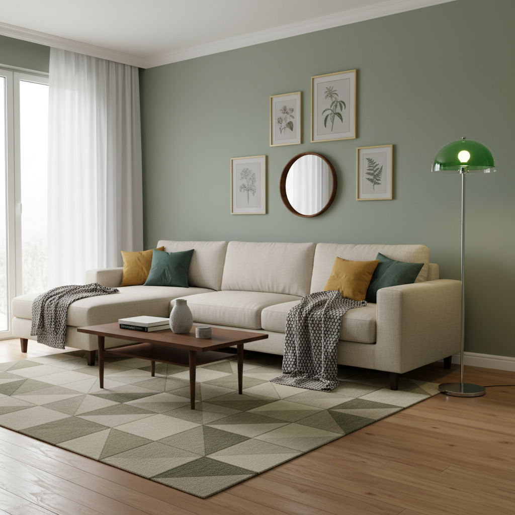 Floor Lamp Metal 61 in Double Layer Acrylic Shade Adjustable Living Room Bedroom Lighting | Thomler