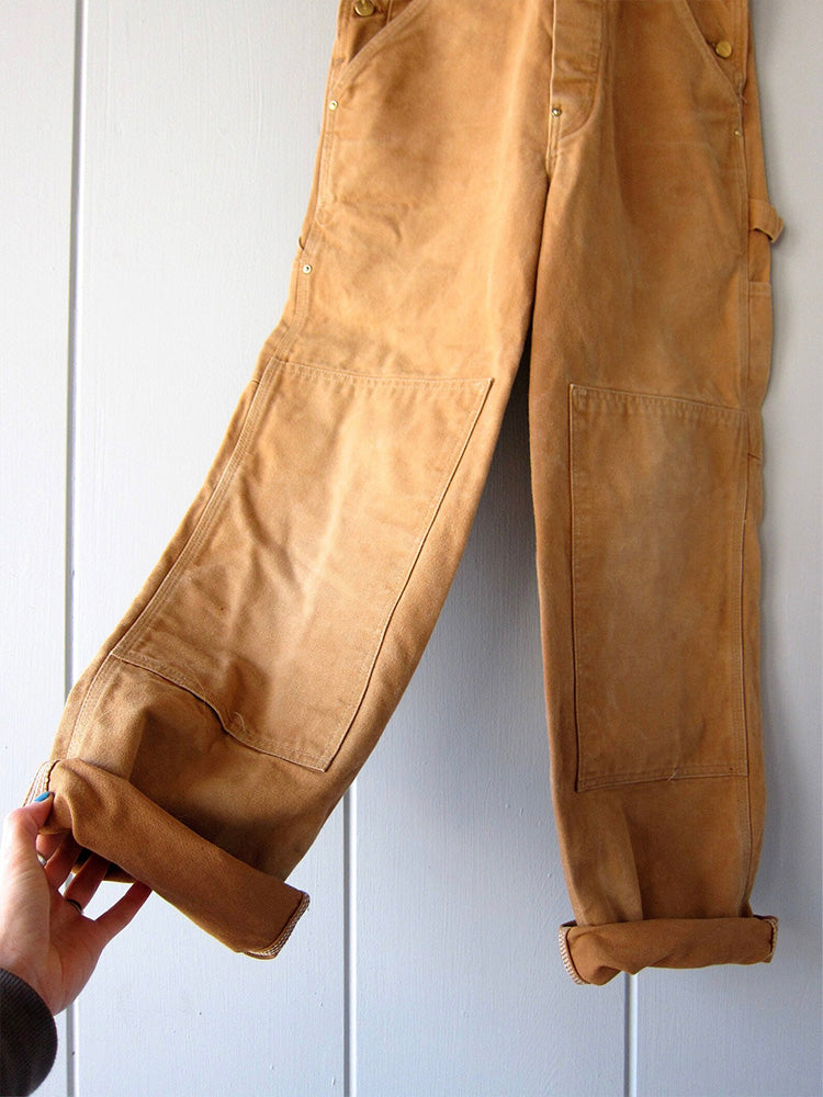 Heavy-Duty Cotton Work Overalls with Tool Pockets & Adjustable Straps for Carpentry, Farming & Trade Jobs | Thomler