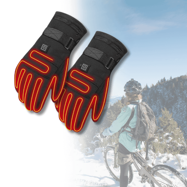 Battery-Powered Thermal Winter Gloves with 3 Temperature Settings – Waterproof Touch-Screen Compatible Hand Warmers for Men & Women | Thomler