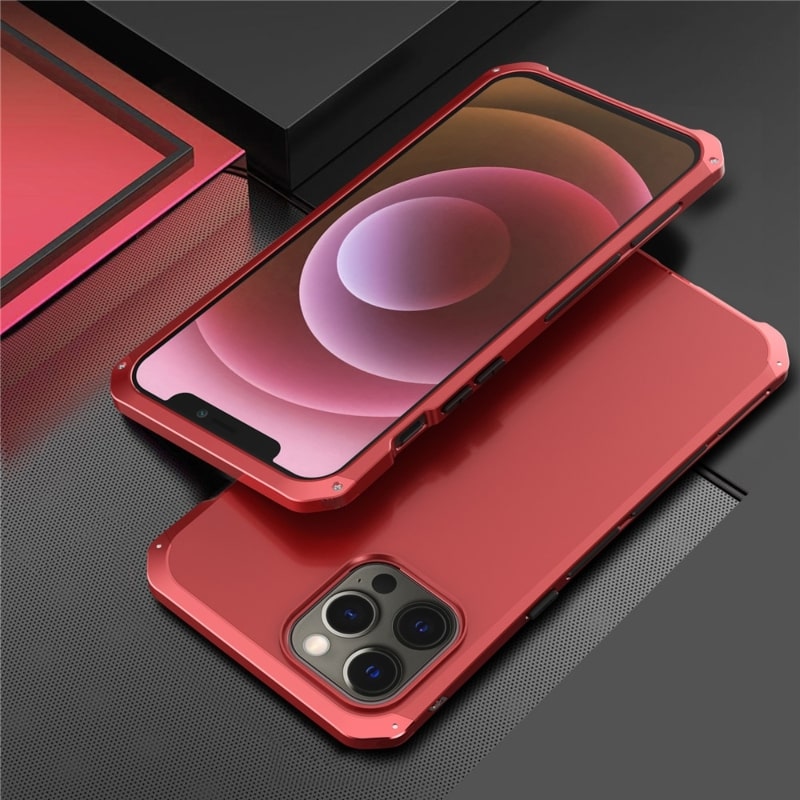 Reinforced Metal Frame iPhone Case with Camera Shield & Drop Protection for 14/15/16 Series | Thomler