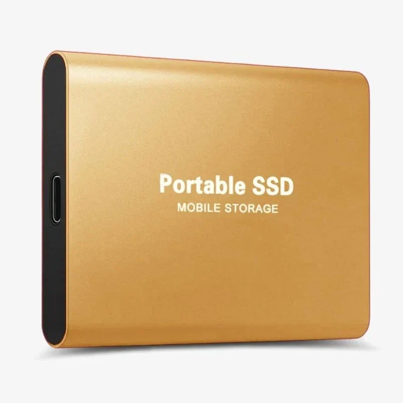 Portable Solid State Drive 4TB USB 3.1 High-Speed External Storage for Backup Files Photos Videos PC Compatible Compact Travel-Friendly Data | Thomler