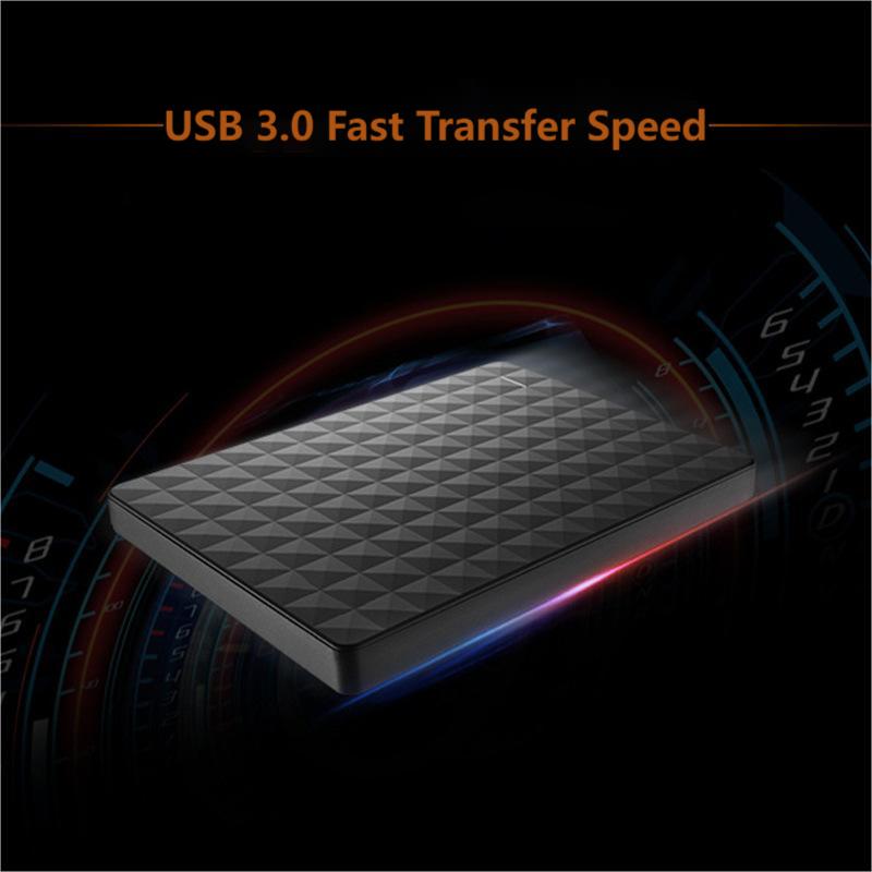 10TB Portable External Hard Drive USB 3.0 High-Speed Data Storage for PC & Mac | Thomler