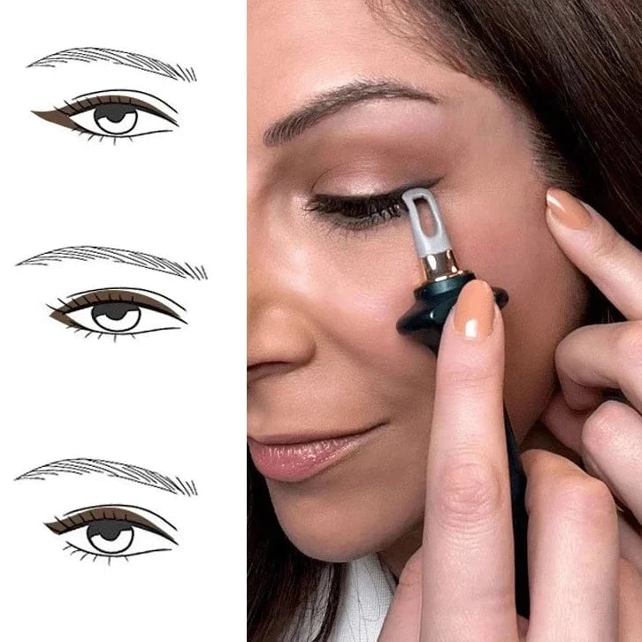 Precision Tip Eyeliner Pen with Smudge-Proof Waterproof Formula for Winged Liner and Everyday Eye Looks | Vegan Cruelty-Free Makeup Liner | Thomler