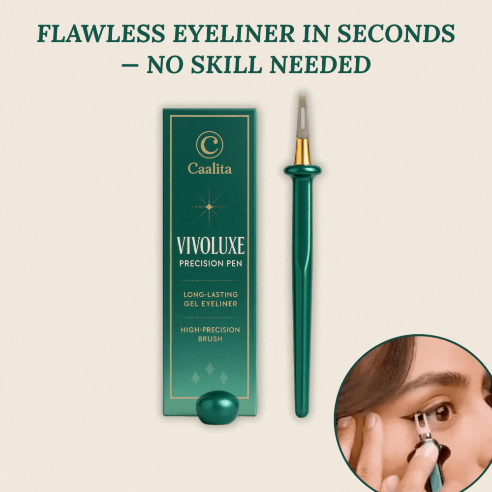 Precision Tip Eyeliner Pen with Smudge-Proof Waterproof Formula for Winged Liner and Everyday Eye Looks | Vegan Cruelty-Free Makeup Liner | Thomler