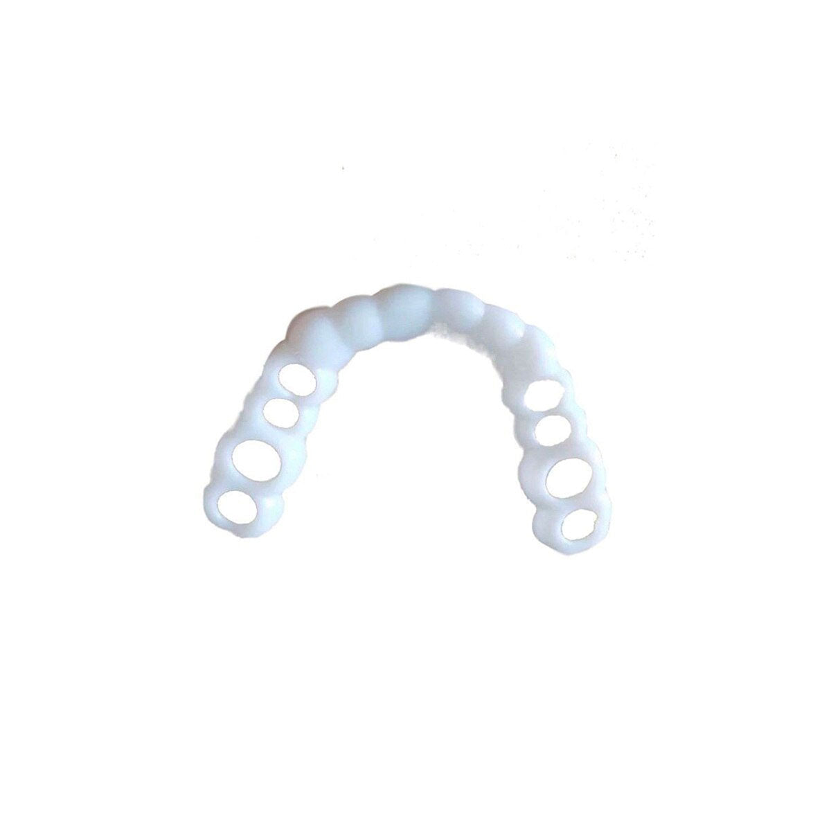 Removable Snap-On Veneers for Temporary Smile Makeover – Heat-Moldable Cosmetic Teeth Covers for Top Teeth | Thomler