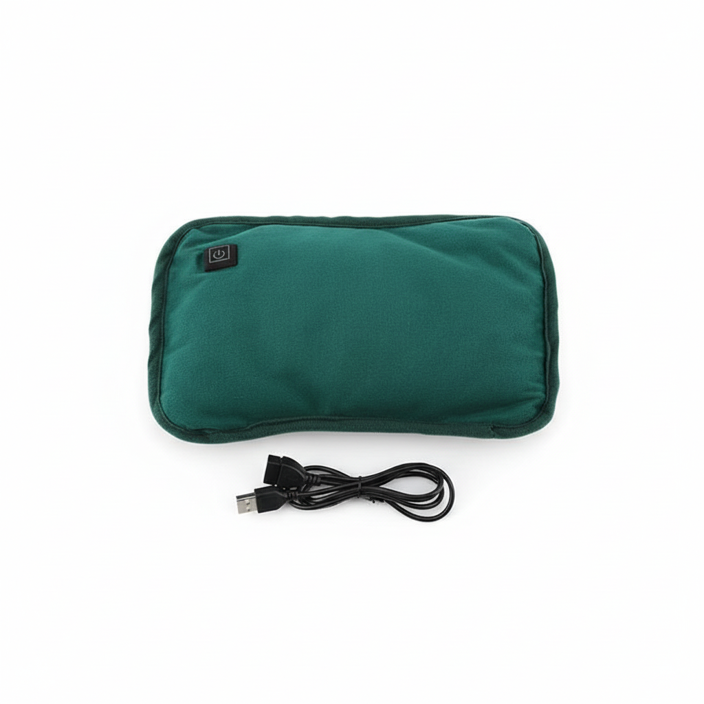 USB Rechargeable Heating Pad with 3 Temperature Settings for Cramps & Back Pain Relief | Graphene Hand Warmer Portable Heat Therapy for Peri | Thomler