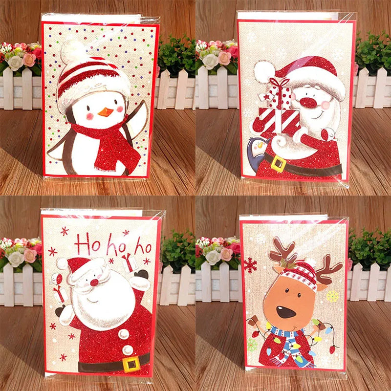 Musical Holiday Greeting Card Assortment – 12 Designs with Built-In Melodies for Festive Season | Thomler