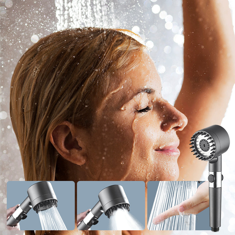 3-Mode High-Pressure Handheld Shower Head with On/Off Pause Switch & Built-In Water Filter | Thomler