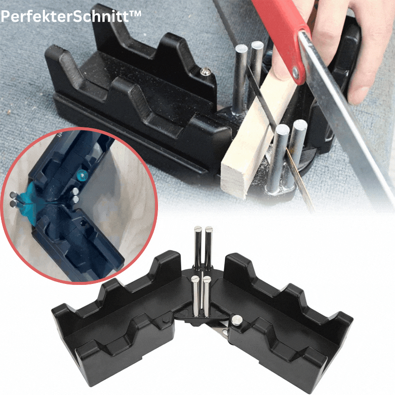 Angle Cutting Guide Tool for Baseboards & Trim | Measure, Lock & Cut in One Motion | 12-Inch Precision Miter Shear for Woodworking & Home | Thomler