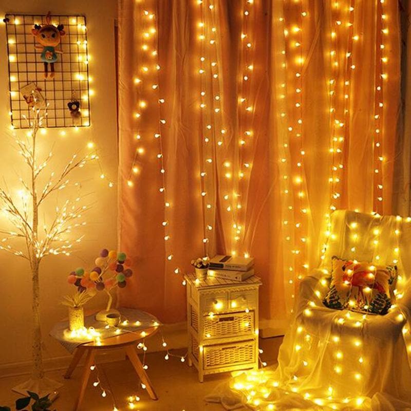 String Lights LED 5.0 m 16.4 ft Warm White Bedroom Garden Decorative Fairy Lights | Thomler