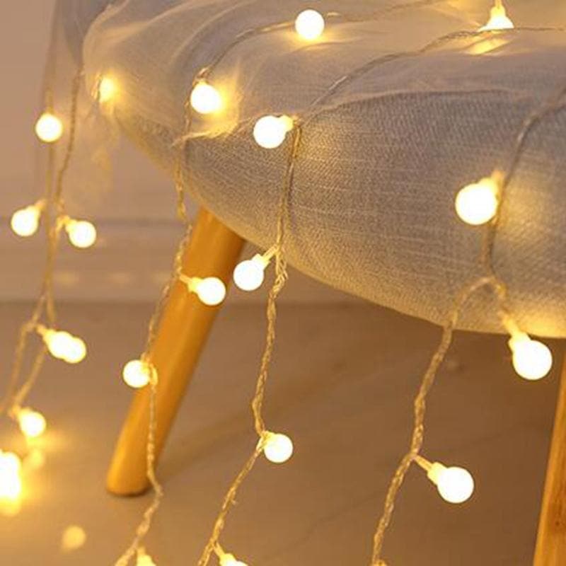 String Lights LED 5.0 m 16.4 ft Warm White Bedroom Garden Decorative Fairy Lights | Thomler