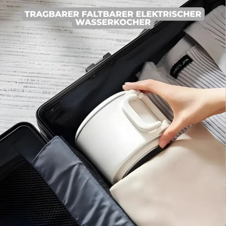 Faltbarer Reise-Wasserkocher elektrisch