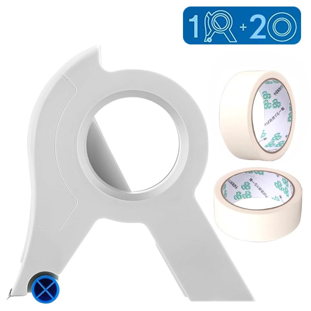 Painter's Tape Applicator Tool for Crisp Edges on Walls Baseboards Ceilings Trim Work Professional Straight Lines Home Painting Projects DIY | Thomler