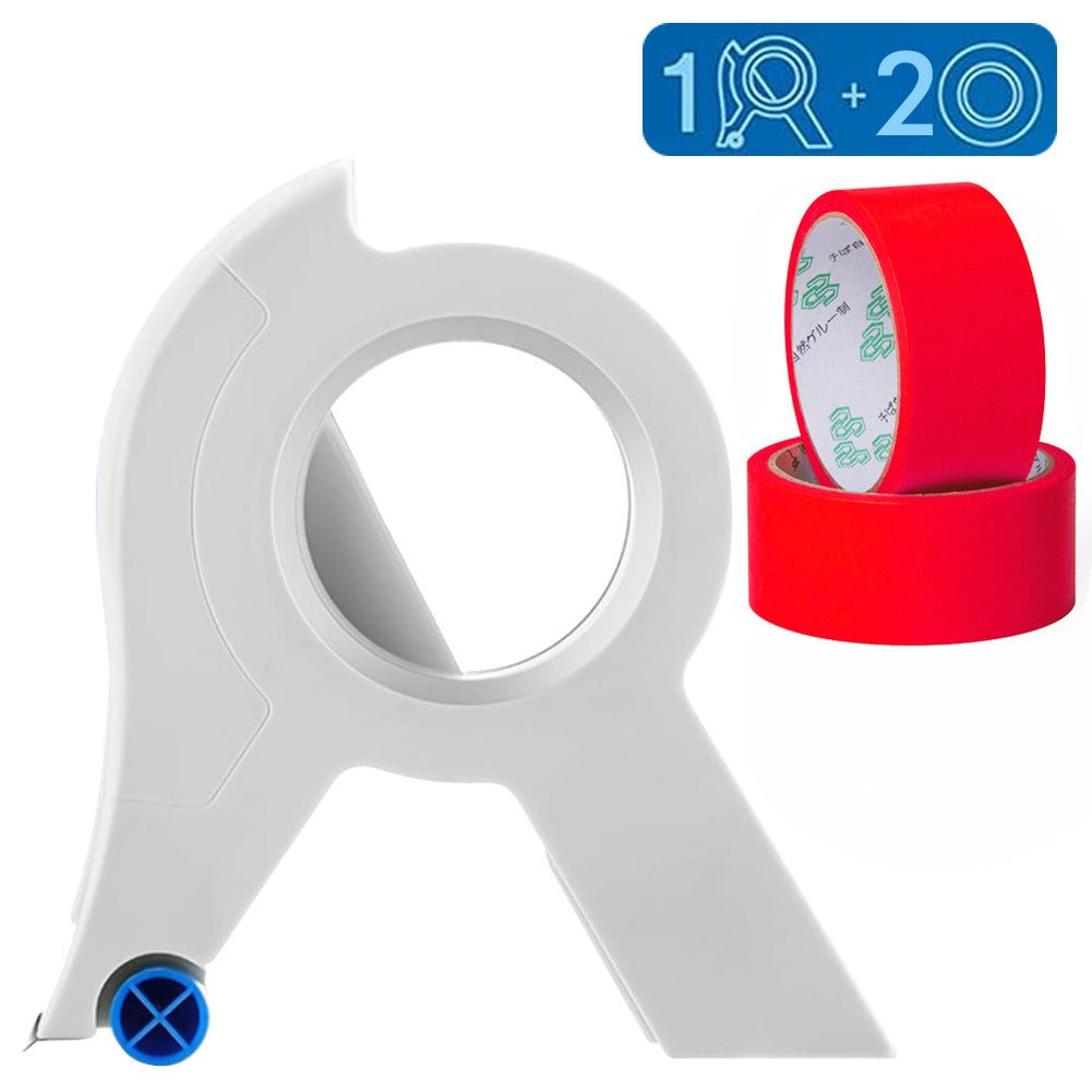 Painter's Tape Applicator Tool for Crisp Edges on Walls Baseboards Ceilings Trim Work Professional Straight Lines Home Painting Projects DIY | Thomler
