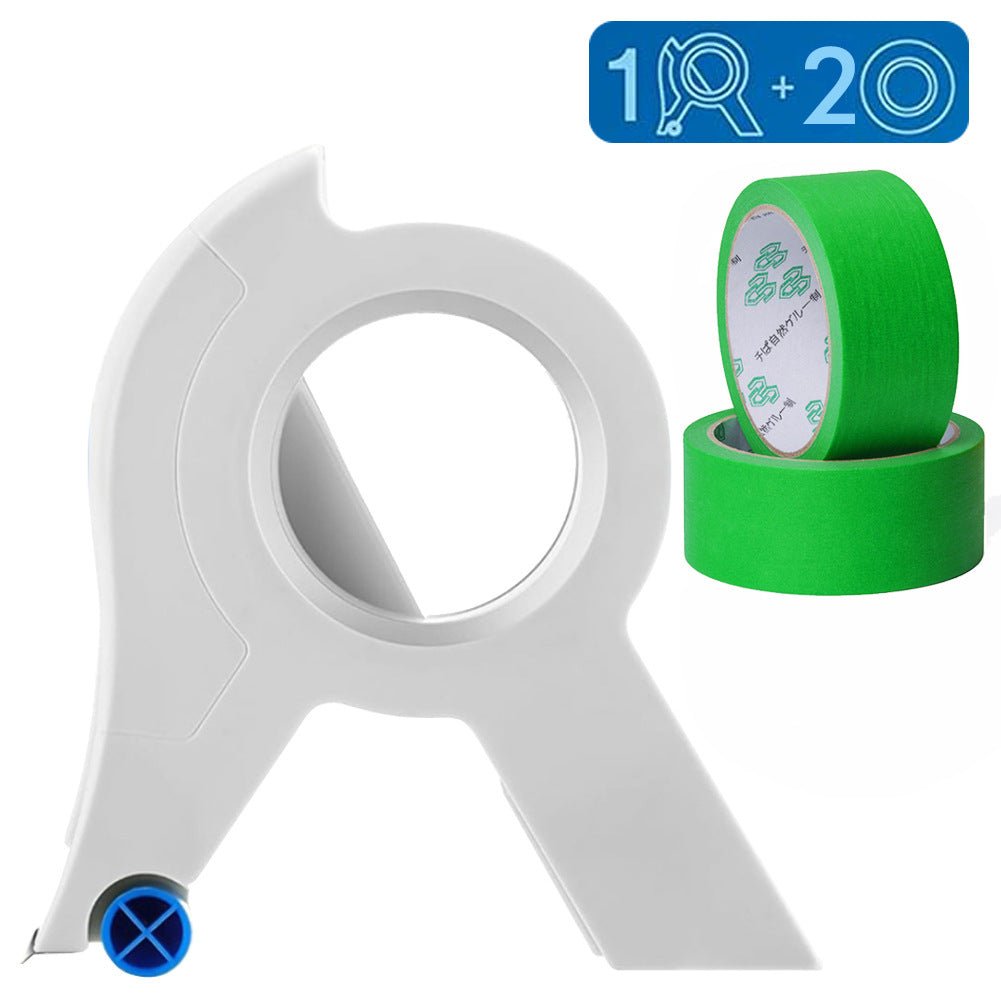 Painter's Tape Applicator Tool for Crisp Edges on Walls Baseboards Ceilings Trim Work Professional Straight Lines Home Painting Projects DIY | Thomler