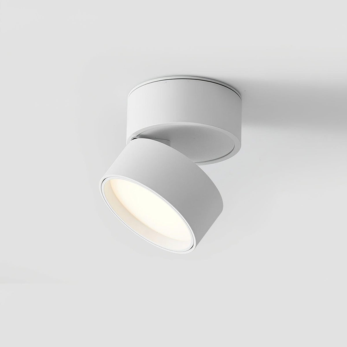Adjustable Aluminum Spotlight with Tilting Head for Wall & Ceiling – Directional Track Light | Thomler