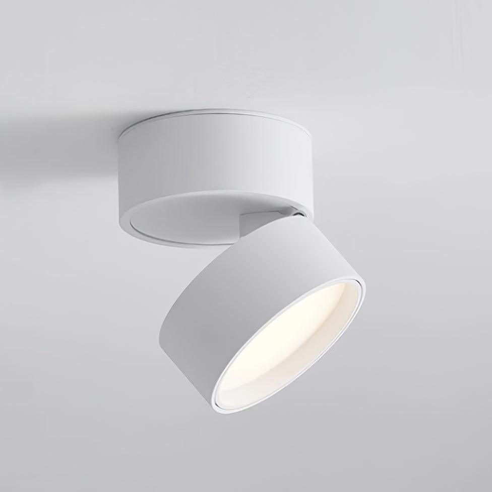 Adjustable LED Ceiling Spotlight in Minimalist Scandinavian Style – Directional Accent Light for Living Room, Gallery, Hallway & Modern | Thomler